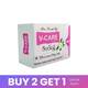 V-Care Ultra Thin Day Use (ZiZaWa) 245MM White & Pink V245ZZW