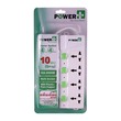 Power Plus 4Out Extension Socket PP-400L