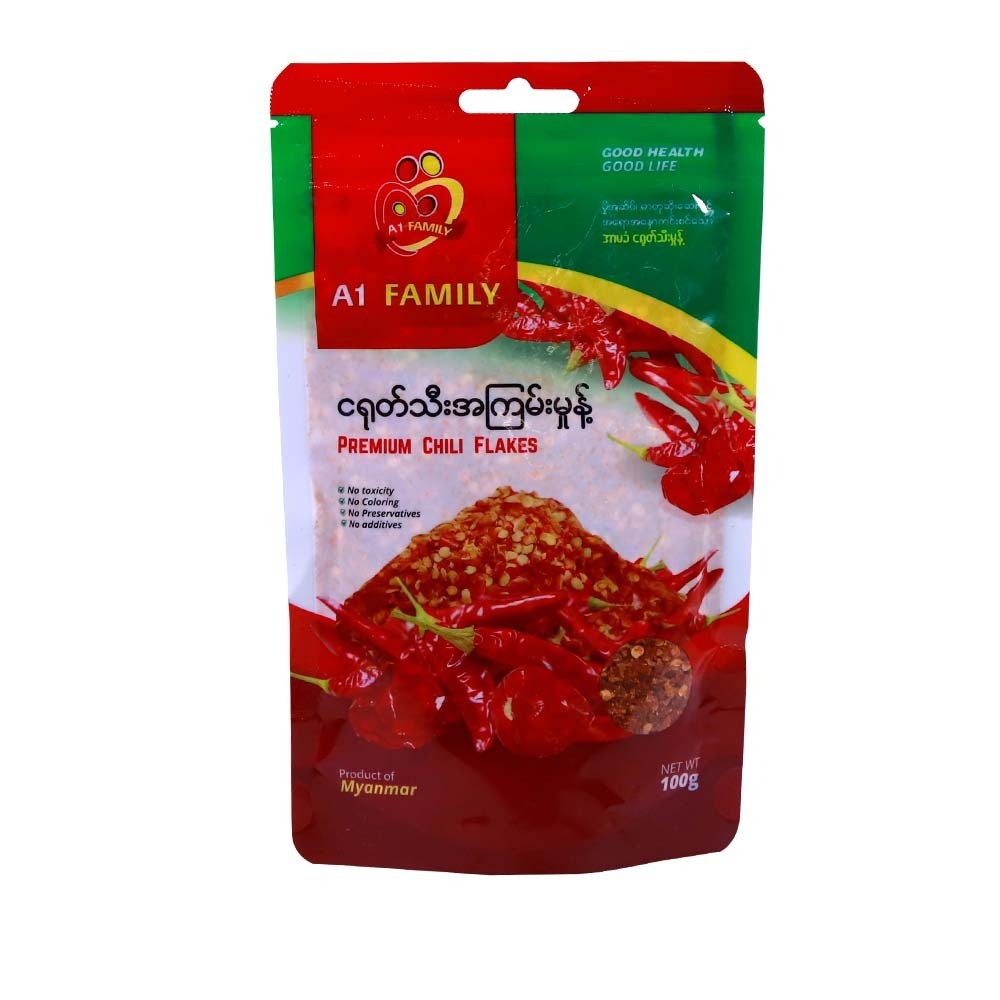 A1 Family Premium Chilli Flake 100G