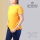 Cottonfield Women Short Sleeve Plain T-shirt C61 (Large)