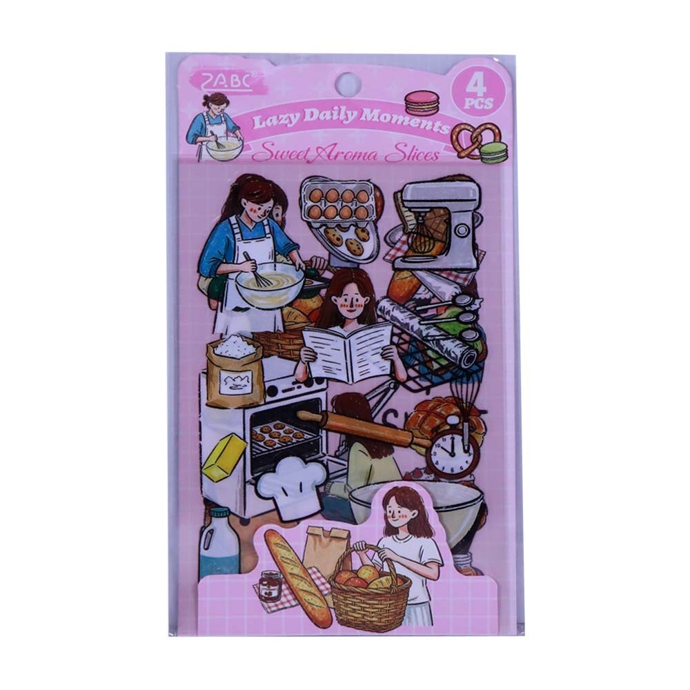 ZABC Sticker 4PCS MHSJC-6