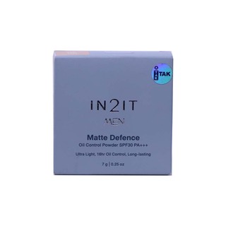 IN2IT Men Matte Defence Oil Control Powder 7G 02