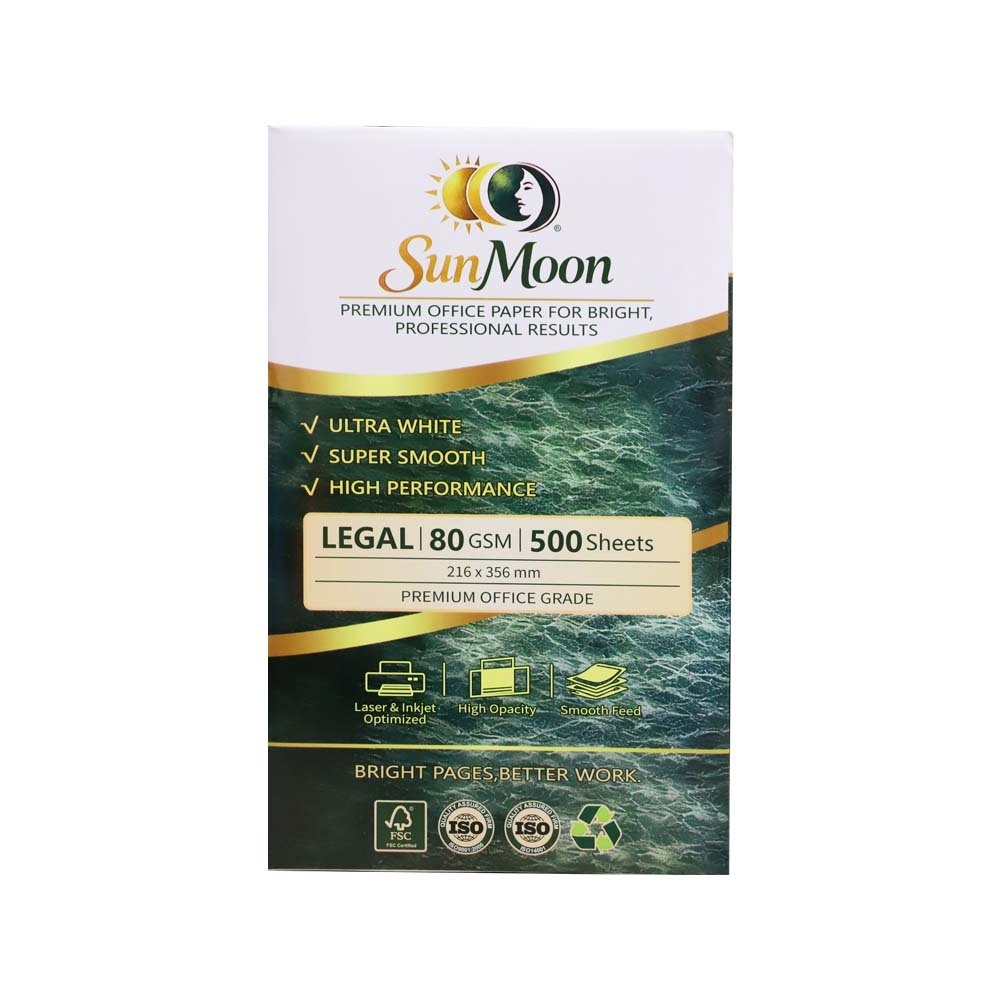 Sun Moon Copy Paper Legal 80G