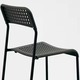 Ikea Adde Chair  Black 702.142.86