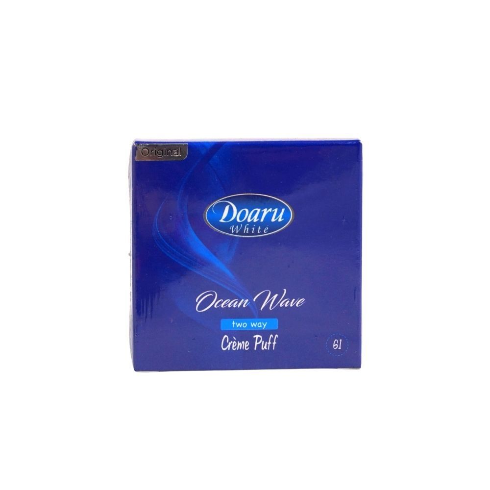 Doaru White Ocean Wave Two Way Creme Puff 11G (61 Natural Light)