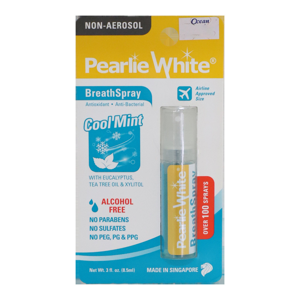 Pearlie White Breath Spray Cool Mint 8.5ML