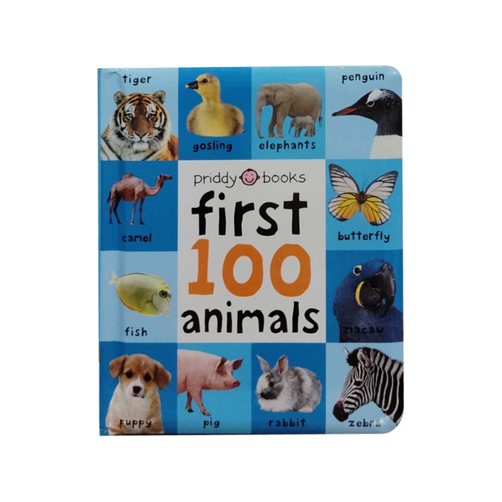 First 100 Animals Board Book