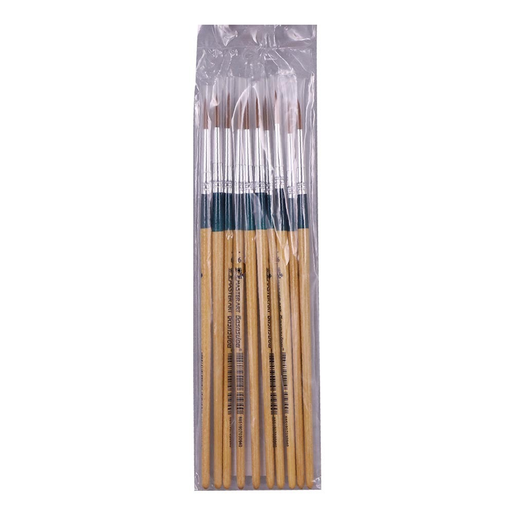 Master Art Artist Brush 10PCS NO.6