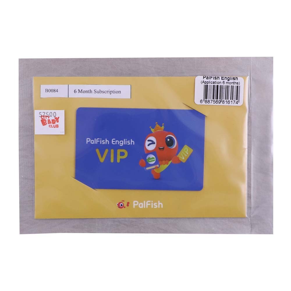 Palfish English Vip Card (Application 6 Months)