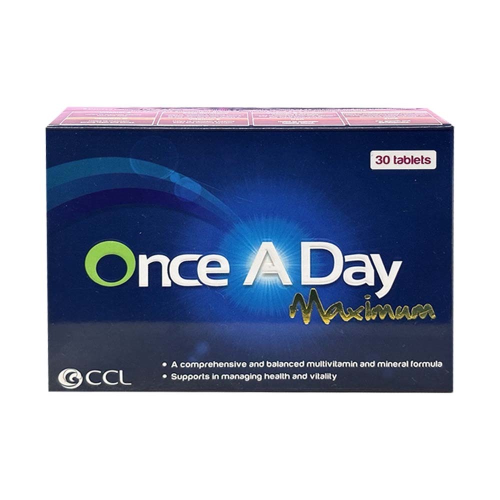 Once A Day Maximum Mv & Minerals 10PCS