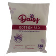 Daisy 100% Natural Pure Cotton Square Pad 100PCS