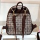 Konoko Cotton Mini Backpack S Size (Brown Tweed)