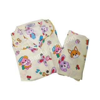 Bambi Women Spant One Set S/L (AA0048) Blue Medium