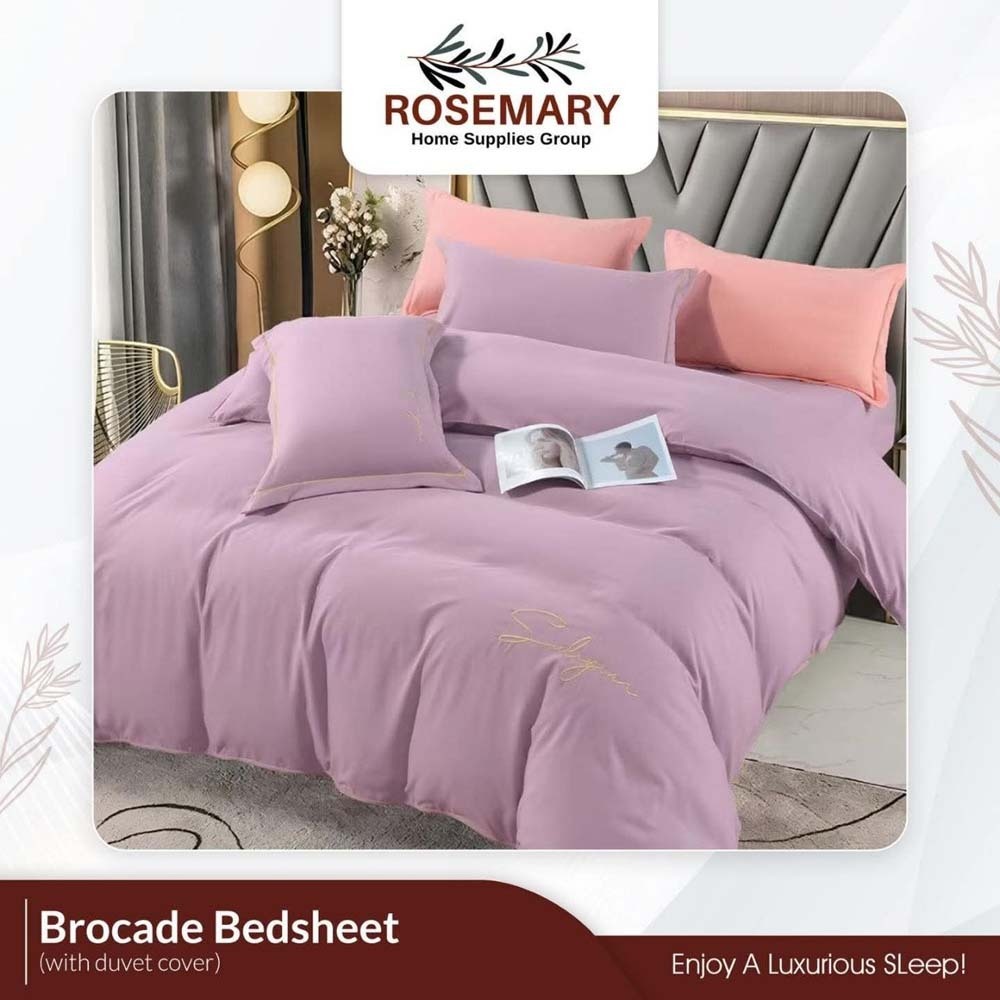 Rosemaery Brocade Grade B (4PCS) Bedsheet Set RM-RM-IBSB-GB16
