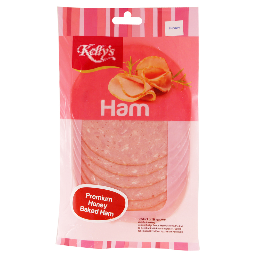 Kelly's Premium Honey Baked Ham 200 Grams အသားချောင်း နှင့် အသားပြား