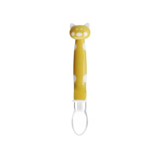 Baby Cartoon Silicone Spoon Green10778