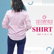 Cottonfield Women Long Sleeve Printed Shirt C76 (Large)
