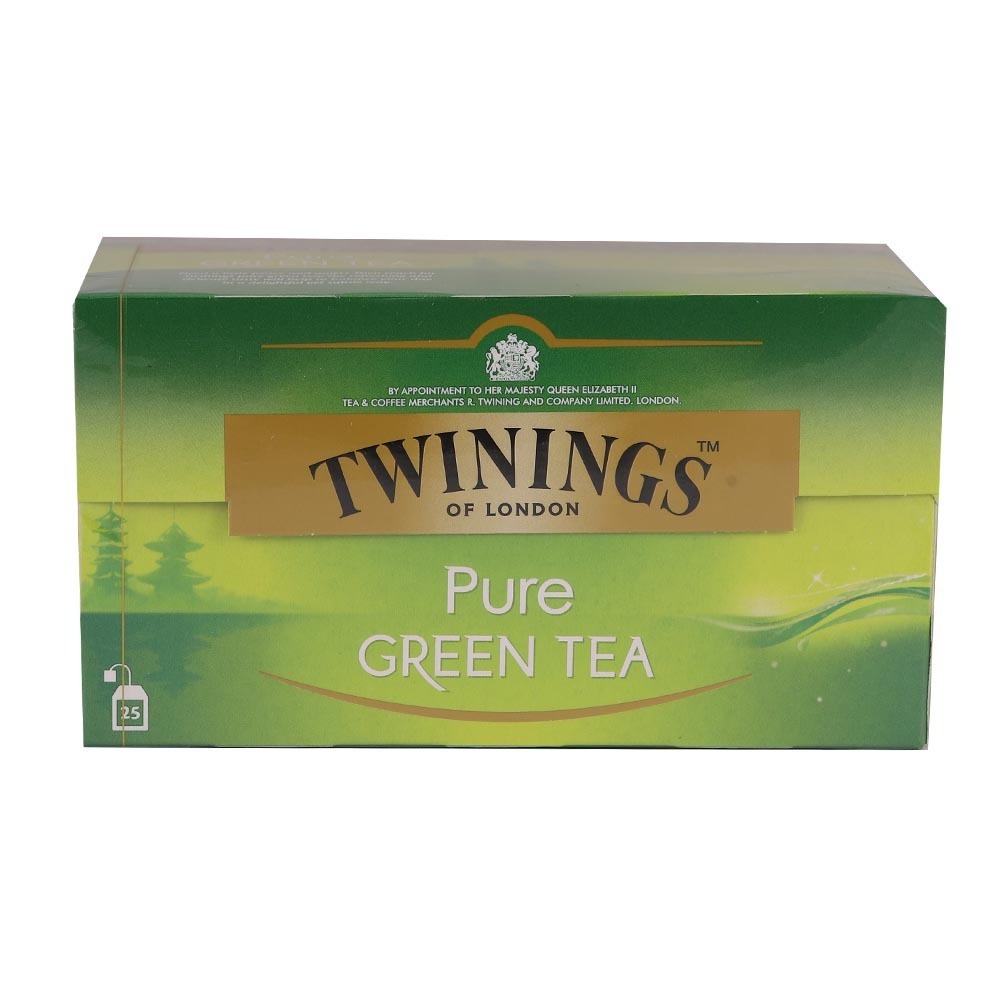 Twinings Tea Bags Pure Green Tea 25PCS 50G