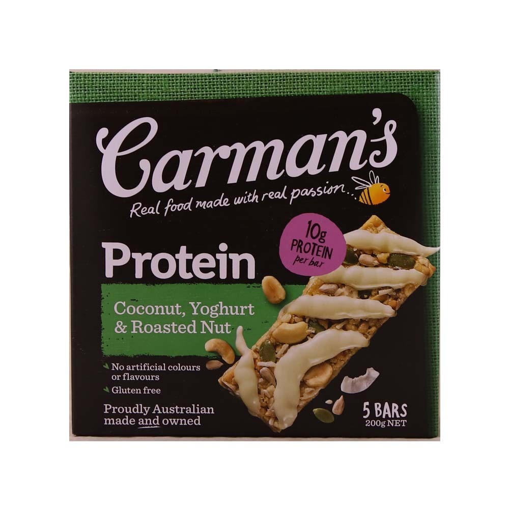 Carman`S Yoghurt Roasted Nut Protein Bars 200G