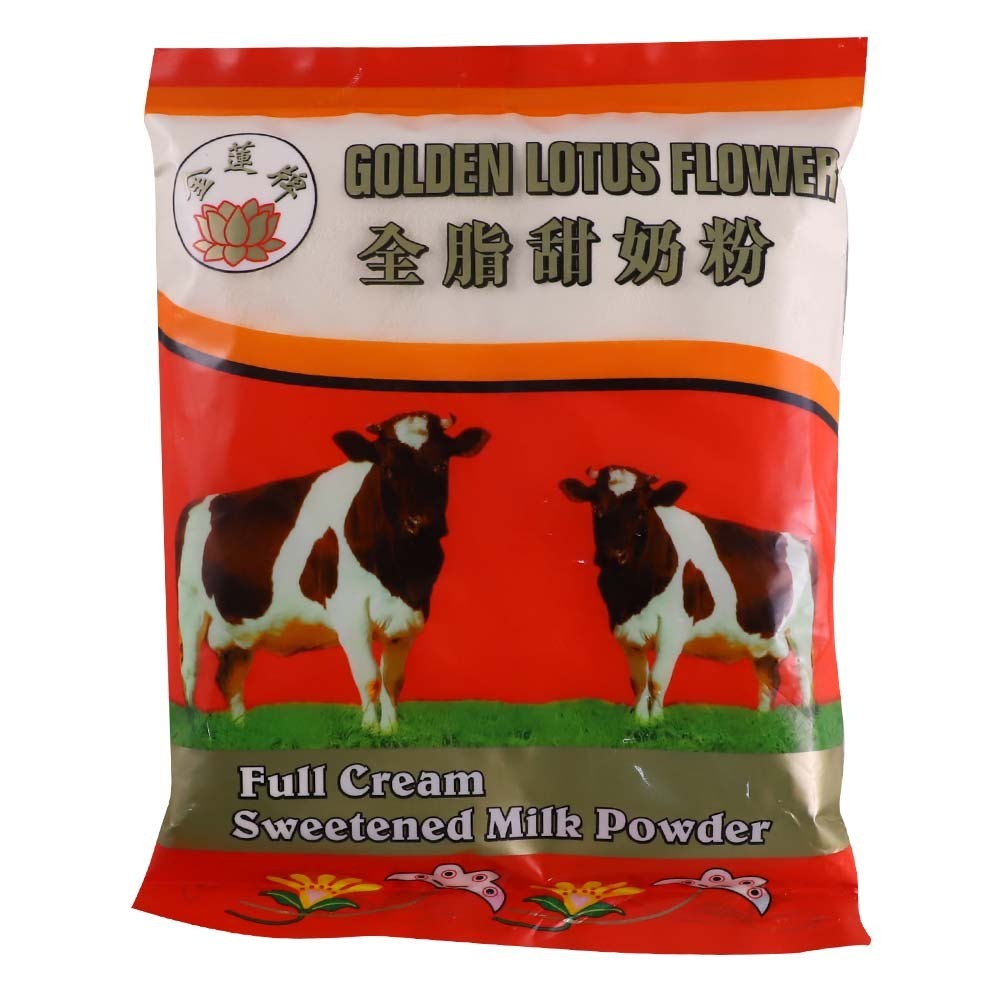 Golden Lotus Flower Full Cream Sweetened Milk Powder 400G