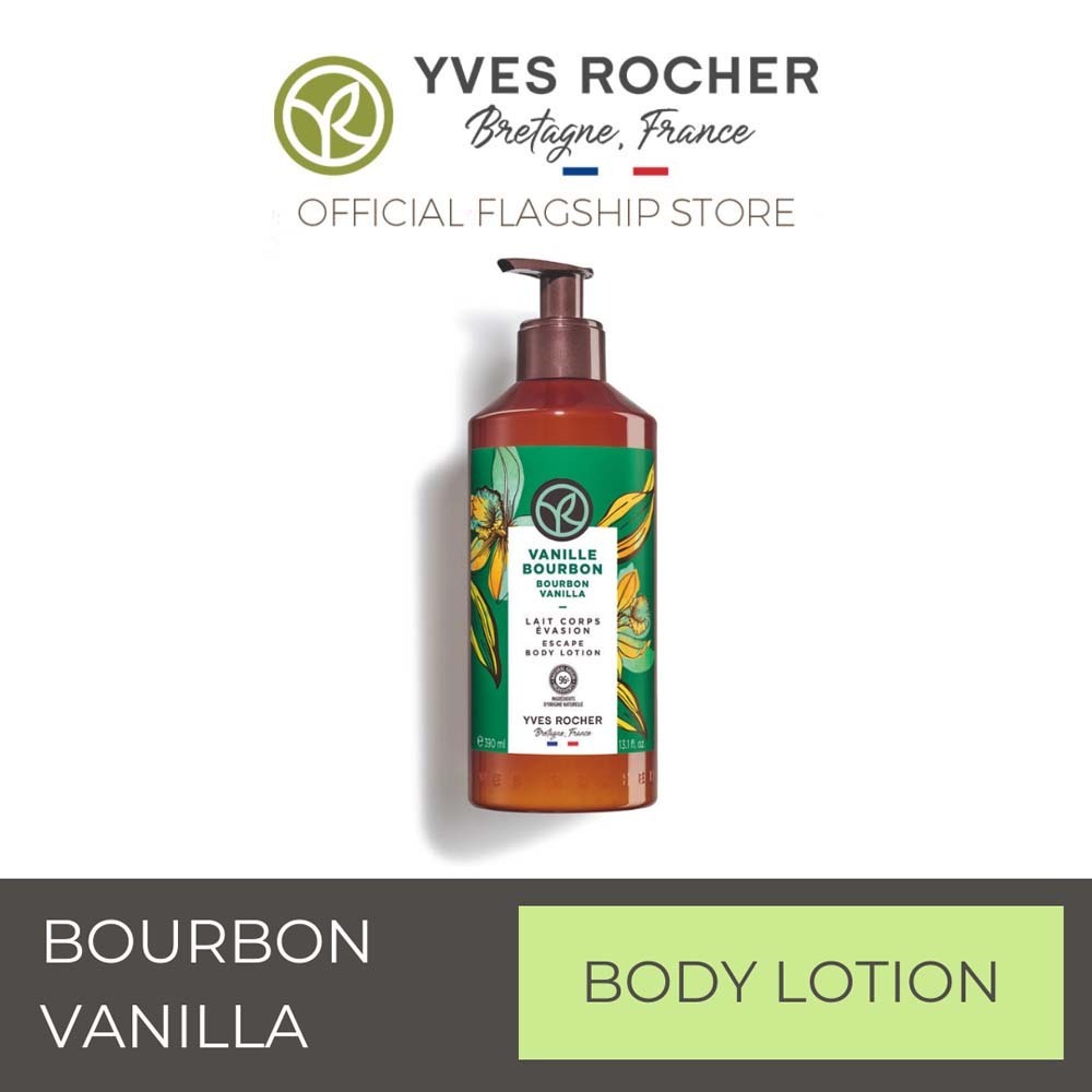 Yves Rocher Body Lotion Vanilla Bourbon 390ML  40419