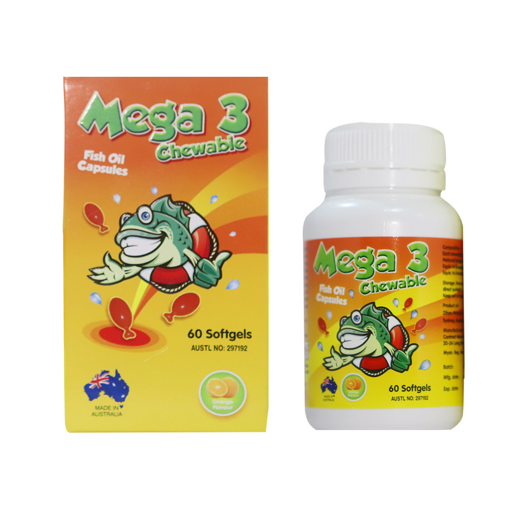 Mega 3 Chewable 60Tablets