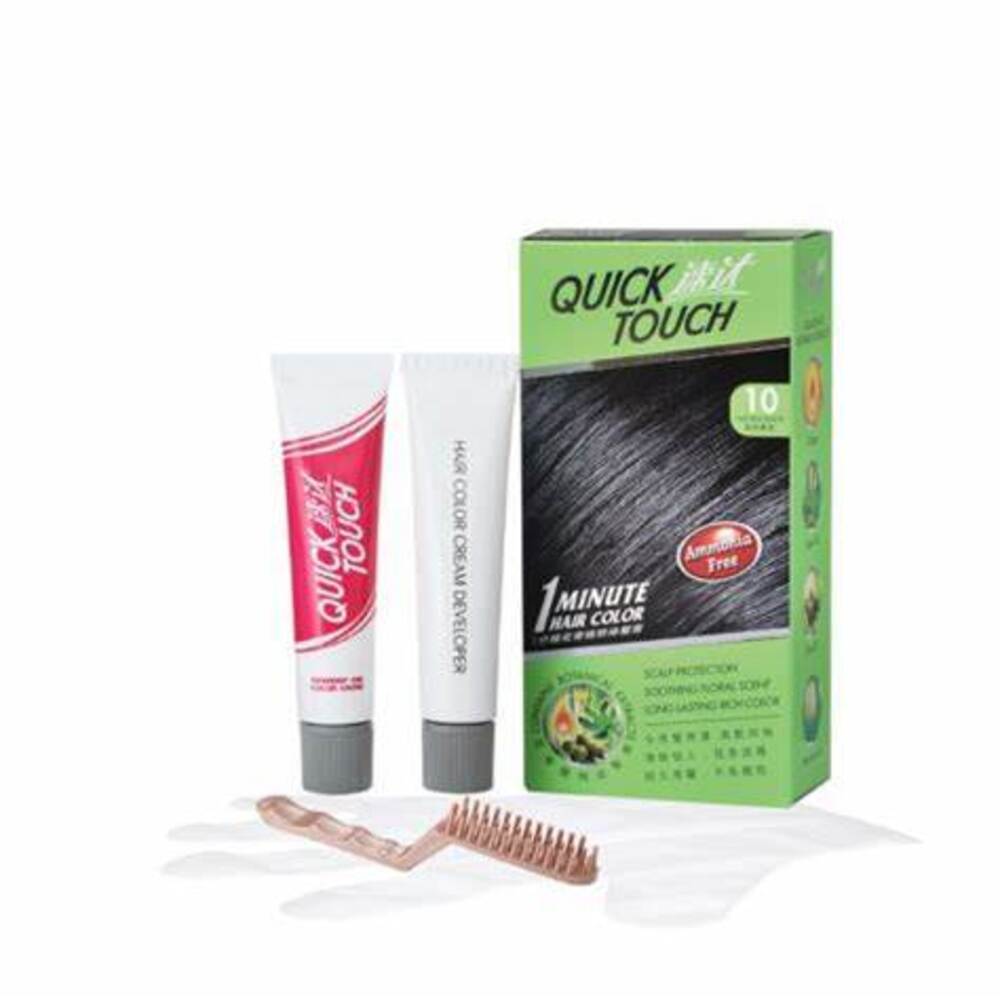Quick Touch Hair Color 1Min Natural Black No.10