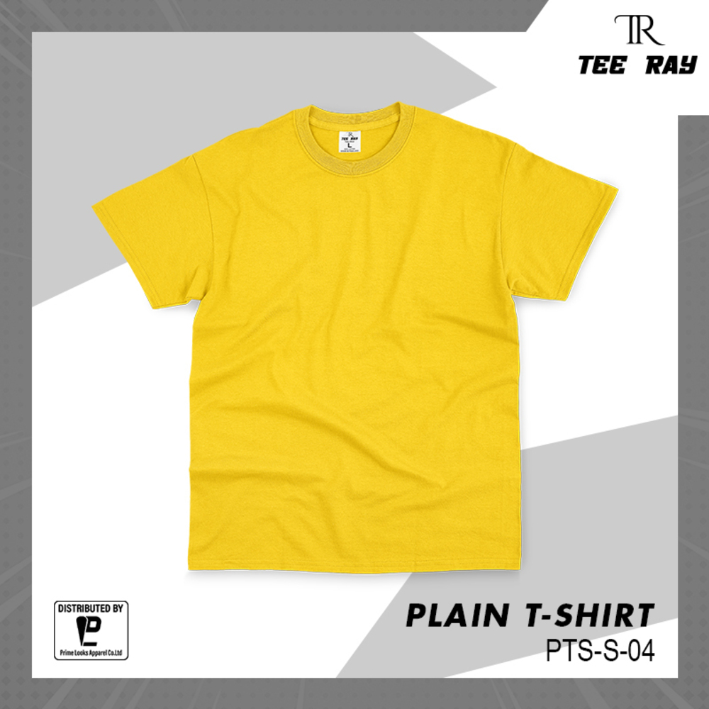 Tee Ray Plain T-Shirt PTS-S-04(M)