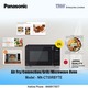 Panasonic Air Fry Convection Mrowave Oven NN-CT55RBYTE