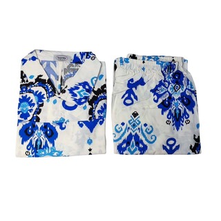 Bambi Womenwear BKK Spun Kanote Oneset D-1 S/L Brown AA0060XL