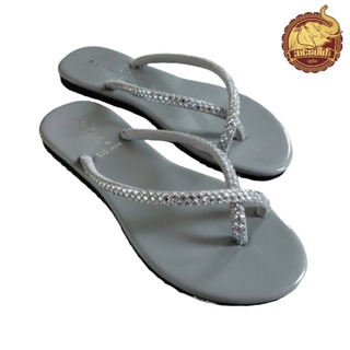Sin Pauk Women Leather Slipper (Design-3,No-37) BGW-013