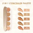 FA299 All-in-one Concealer Palette - 1#