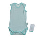 TC2016M Tiny Cozy Airy Cotton Body Suite (Sleeveless) Green