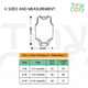 TC2016M Tiny Cozy Airy Cotton Body Suite (Sleeveless) White