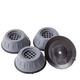 Anti-Vibration Rubber Base Pad 4PCS KPTHL00048 Random