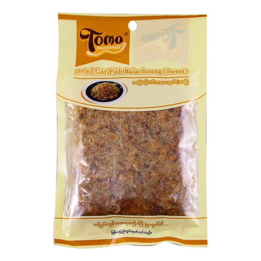 Tomo Dried Gar Fish Balachoung 200G (Sweet)