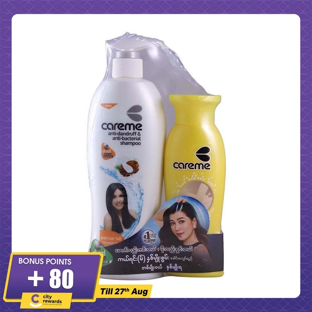 Careme Antidandruff Shampoo Anti-Hair Fall 450ML