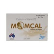 Momcal Calcium 250MG&Vitamin D3 400Iu 10PCS 1X6