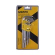 Uoffc Industrial Tools HEX Set 3TKS091 (9Pcs)