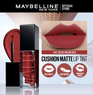 Maybelline Color Sensational Cushion Matte Liquid Lips 6.4ML Cm16 - Mauve Couture