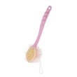 2 in 1 Bath Body Brush with Loofah Sponge KPTBPC00013 Pink