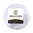City Selection Plastic Round Container 2000Ml 10`S