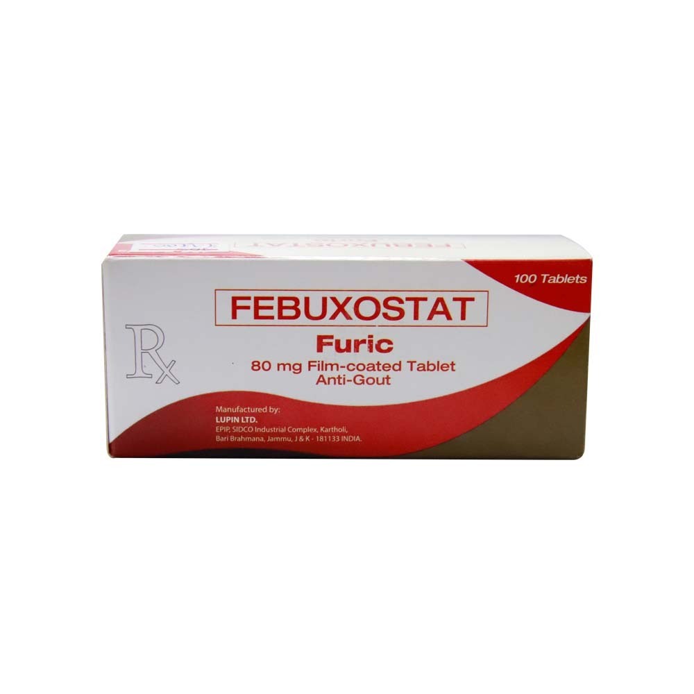 Furic Febuxostat 80MG Tablet 10PCS x 10
