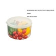 Hokkaido Round Food Storage Box 500Ml HIN.HOTR.0500 (125x120x60MM)