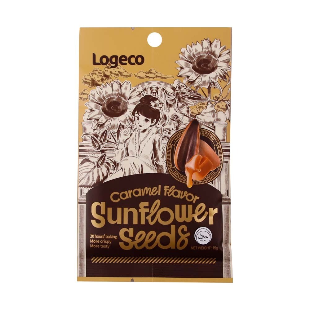 Logeco Sunflower Seeds Caramel Flavor 15G