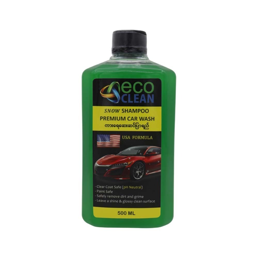 Eco Clean Snow Shampoo Premium Car Wash 500ML