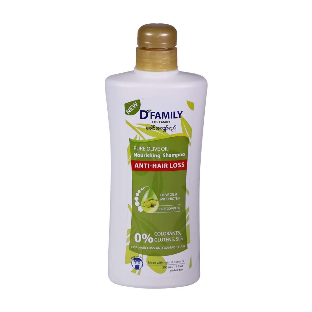 D Family Shampoo Anti-Hair Loss 500ML