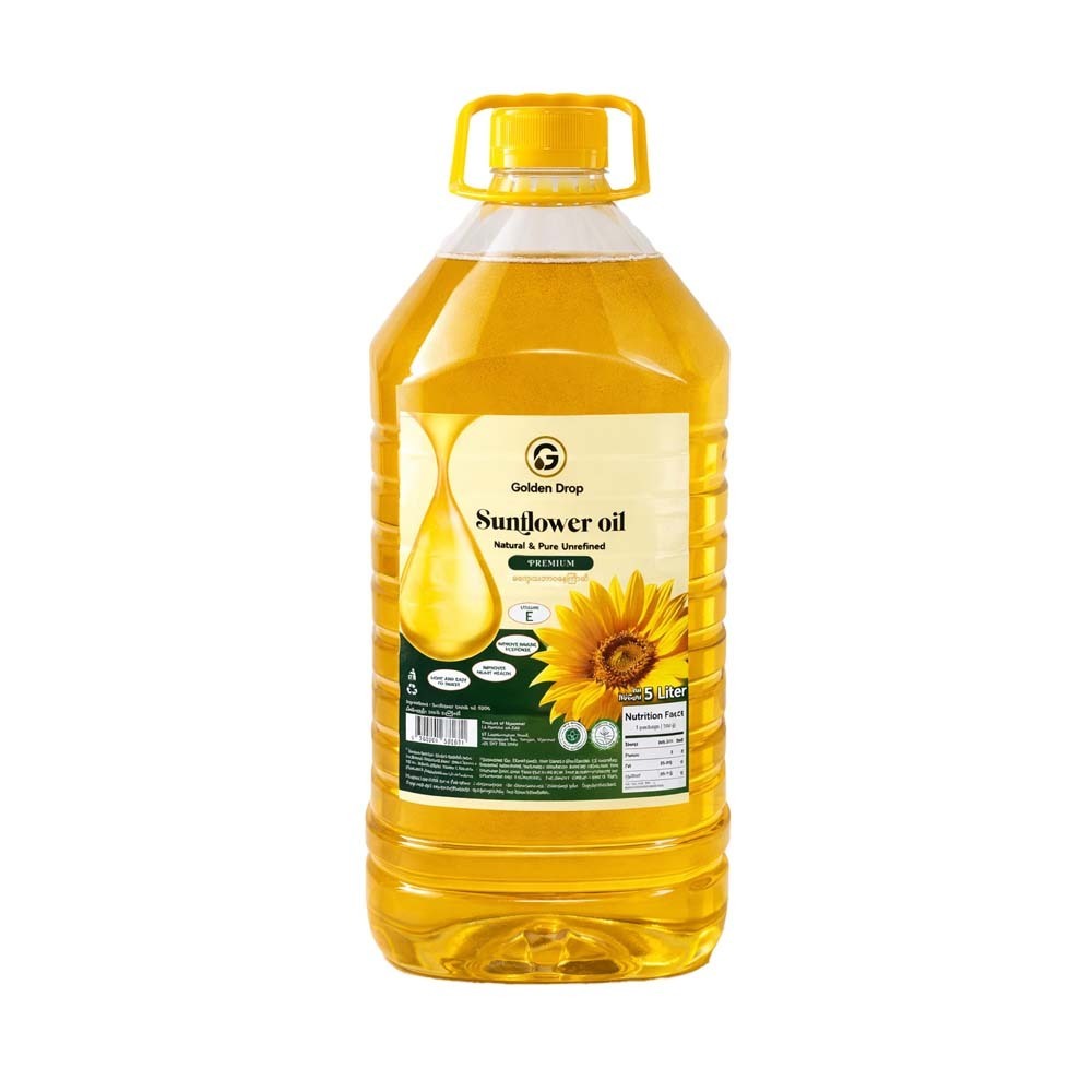 Golden Drop Sunflower Oil (5L)