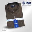 Madarin Collar Shirt Short Sleeve 2XL (Dark Moss Green) SSM-O-P-S-054
