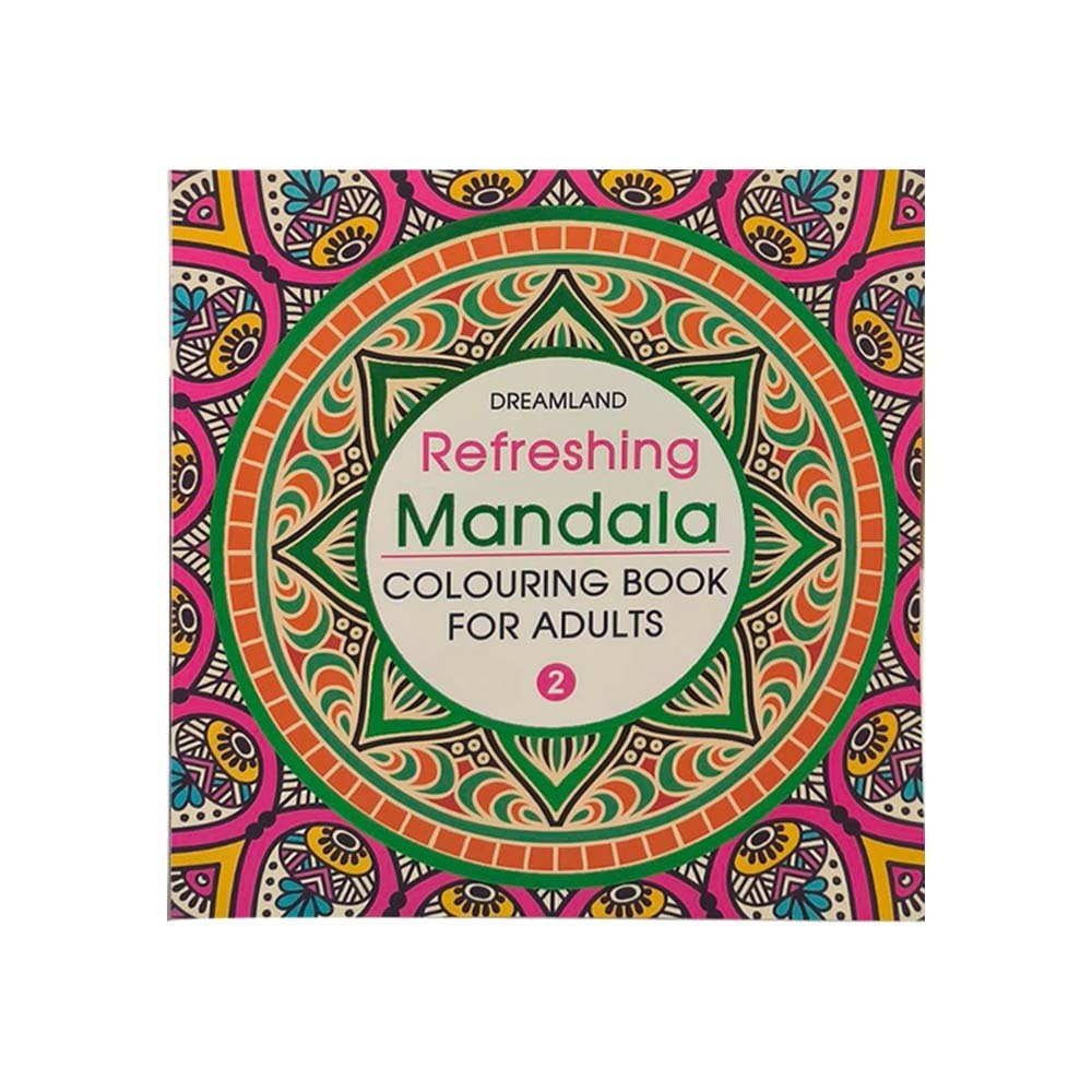 Refreshing Mandala Colouring Book-2
